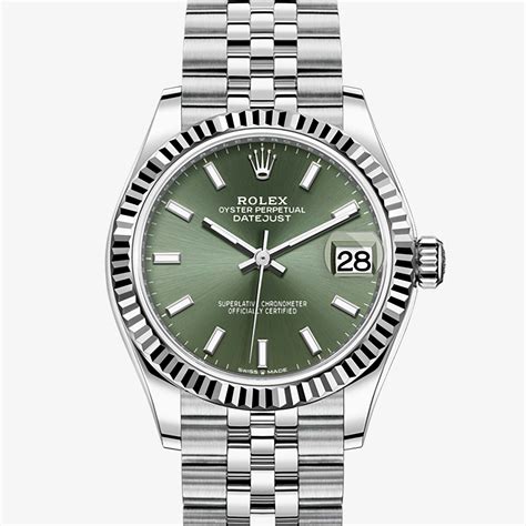 Rolex Datejust 31 watch: Oystersteel and white gold